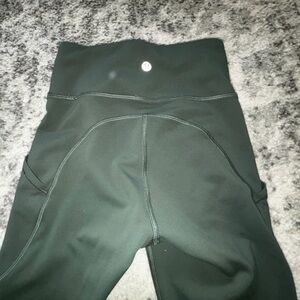 Lululemon Wunder Under High-Rise Legging 28” Dark Olive Size 0